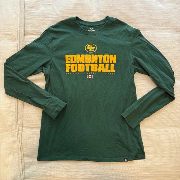 '47 Brand Edmonton Elks Football CFL Long Sleeve Sz M T Shirt Tee Mens Unisex - Picture 1 of 1